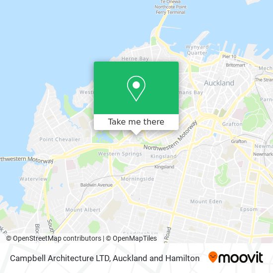 Campbell Architecture LTD map