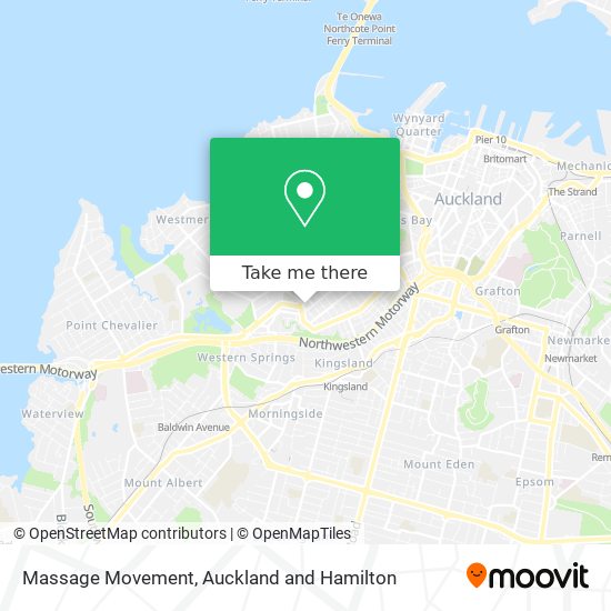 Massage Movement map