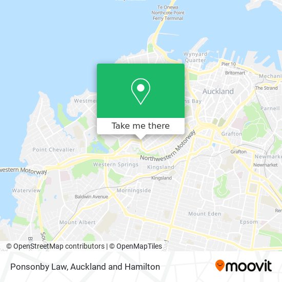 Ponsonby Law地图