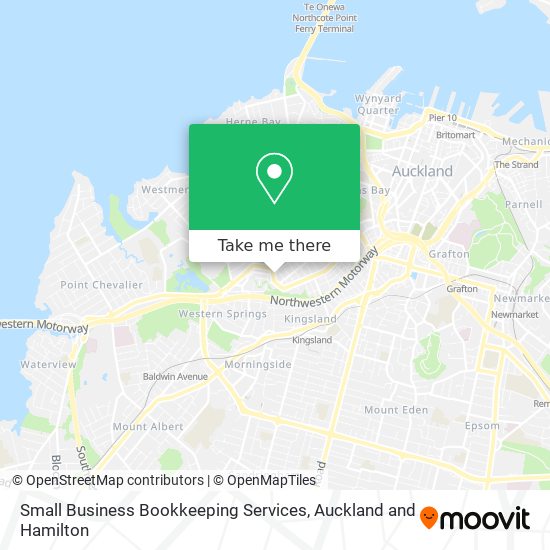 Small Business Bookkeeping Services map