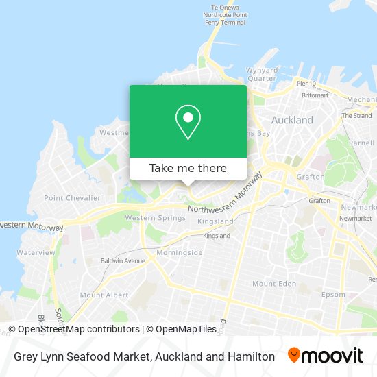 Grey Lynn Seafood Market map