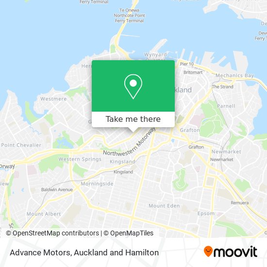 Advance Motors map