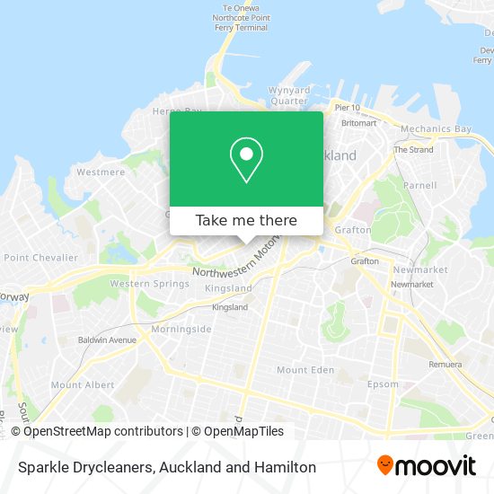 Sparkle Drycleaners map