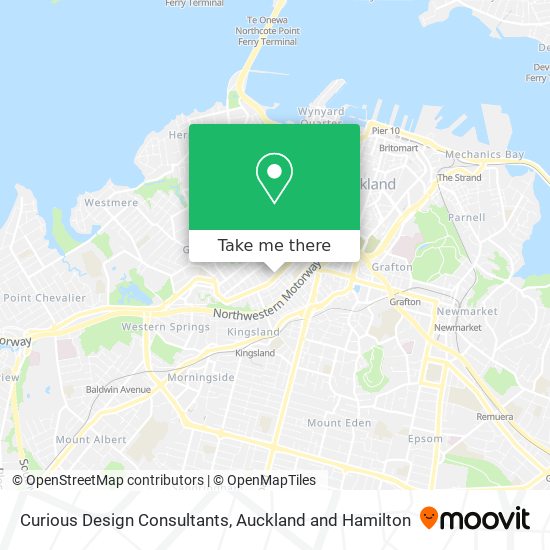 Curious Design Consultants map