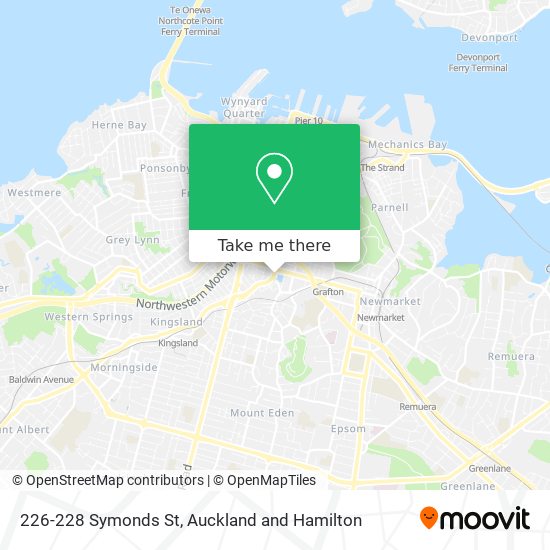 226-228 Symonds St map