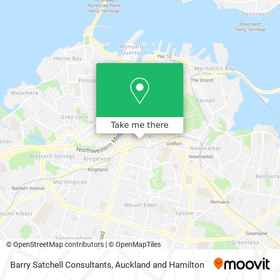 Barry Satchell Consultants map