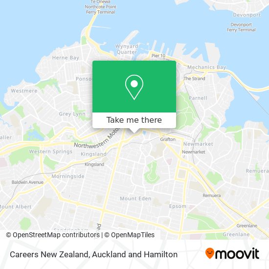 Careers New Zealand地图