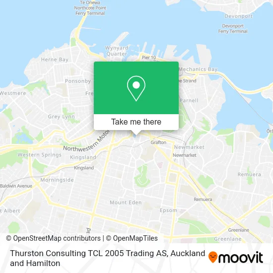 Thurston Consulting TCL 2005 Trading AS map