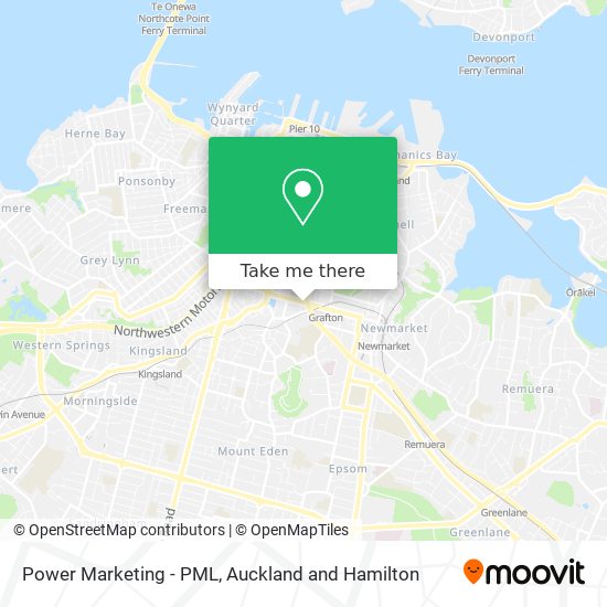 Power Marketing - PML map