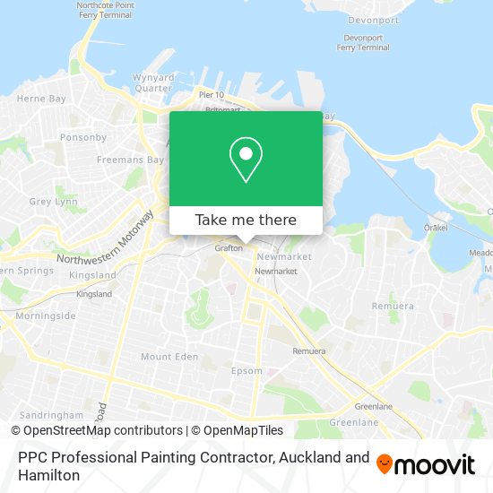 PPC Professional Painting Contractor map