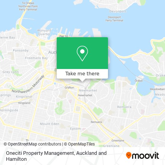 Oneciti Property Management map