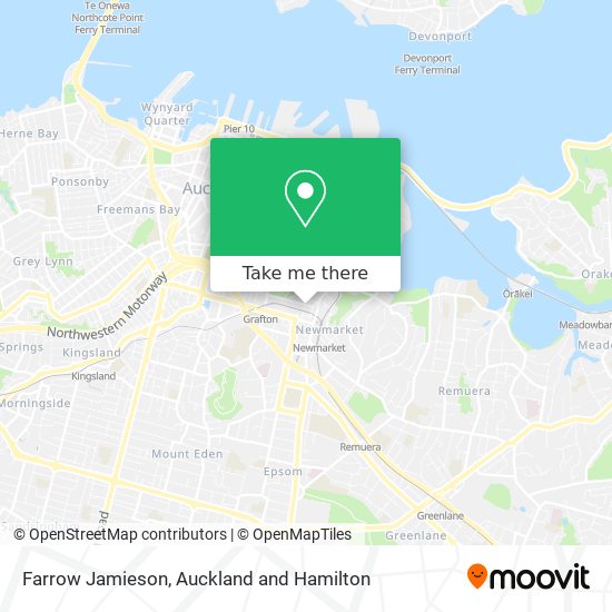 Farrow Jamieson map