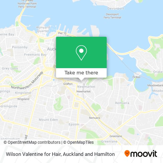 Wilson Valentine for Hair map