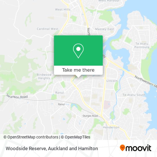 Woodside Reserve地图