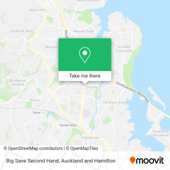 Big Save Second Hand map