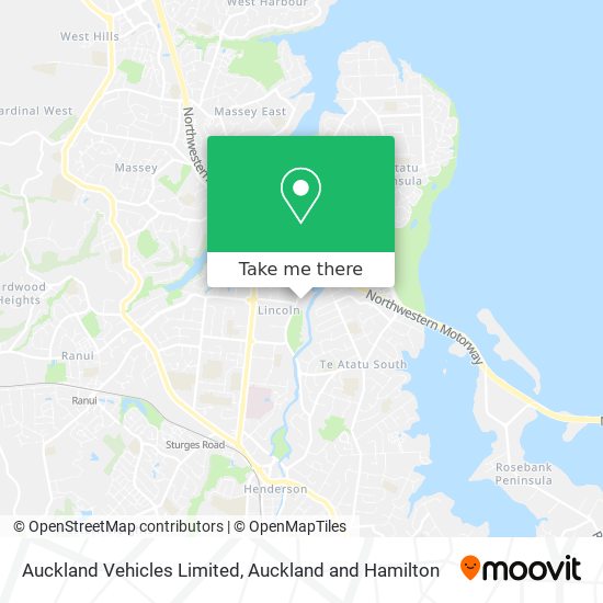 Auckland Vehicles Limited地图