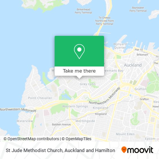 St Jude Methodist Church map