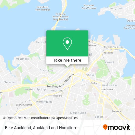 Bike Auckland地图