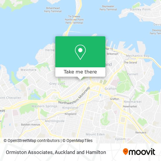 Ormiston Associates map