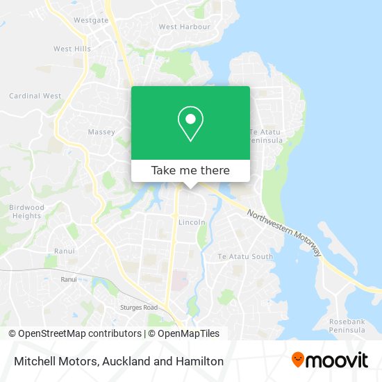 Mitchell Motors map