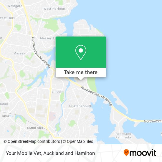 Your Mobile Vet map