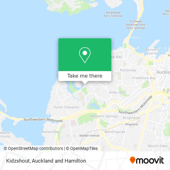 Kidzshout map