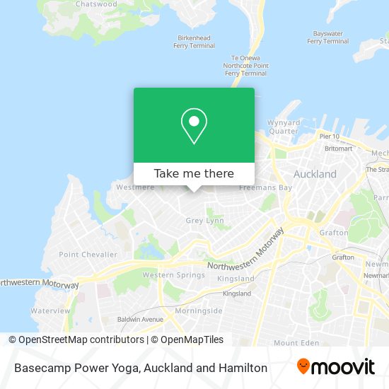 Basecamp Power Yoga map
