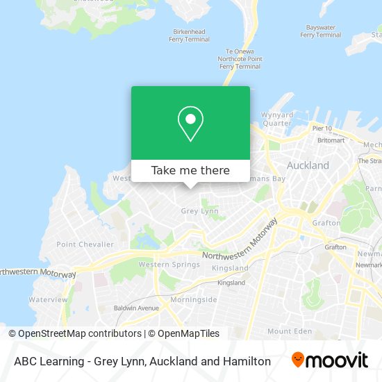 ABC Learning - Grey Lynn map