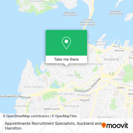 Appointments Recruitment Specialists map