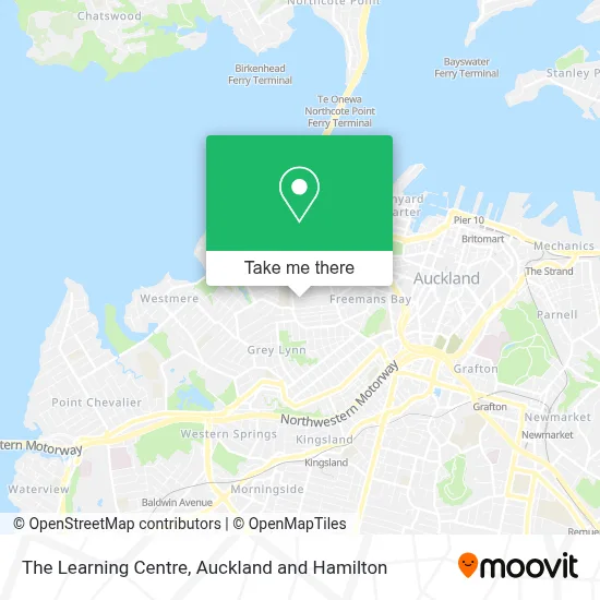 The Learning Centre map