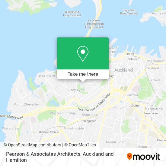 Pearson & Associates Architects map
