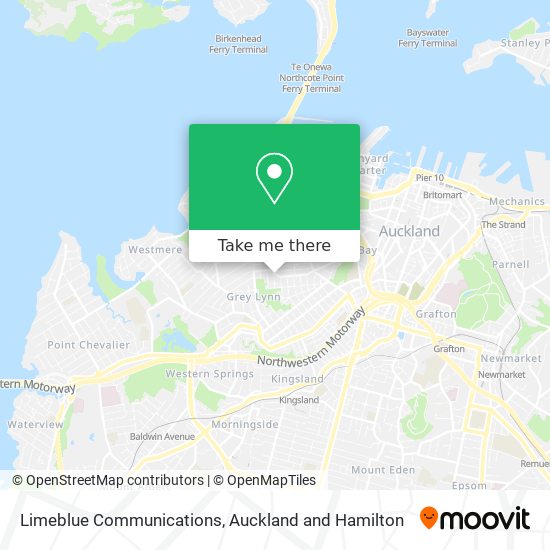 Limeblue Communications map