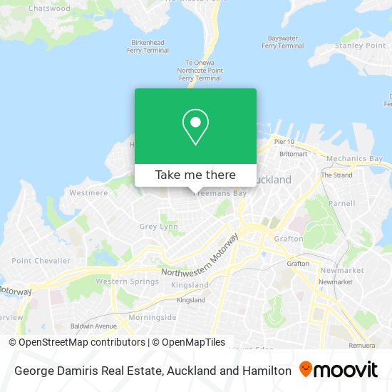 George Damiris Real Estate map
