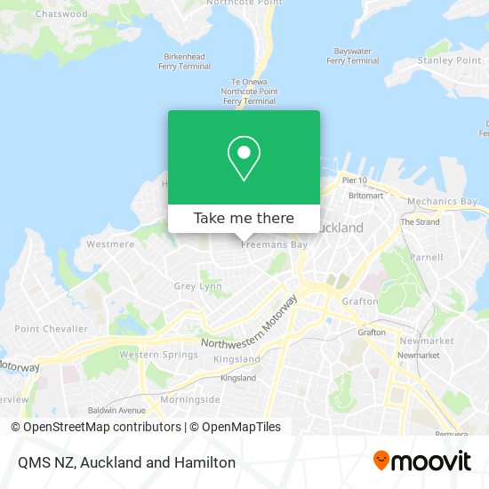 QMS NZ map