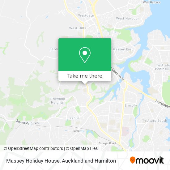 Massey Holiday House map