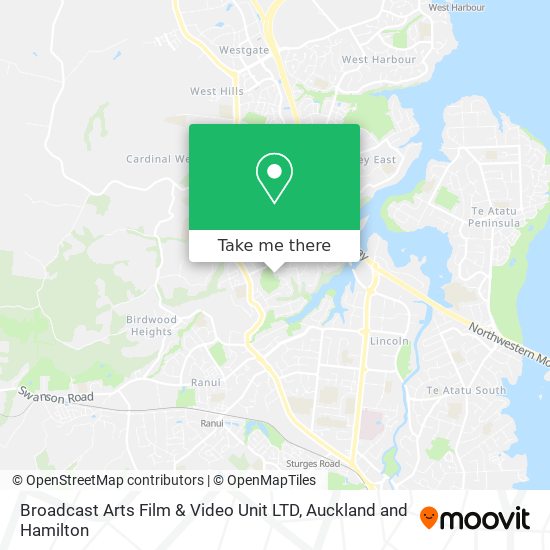 Broadcast Arts Film & Video Unit LTD map