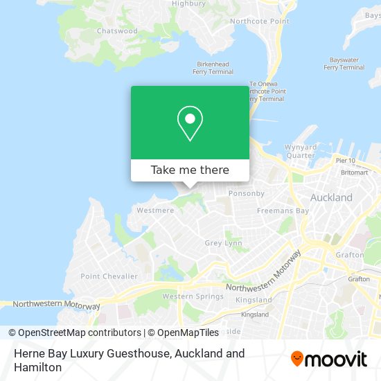Herne Bay Luxury Guesthouse map