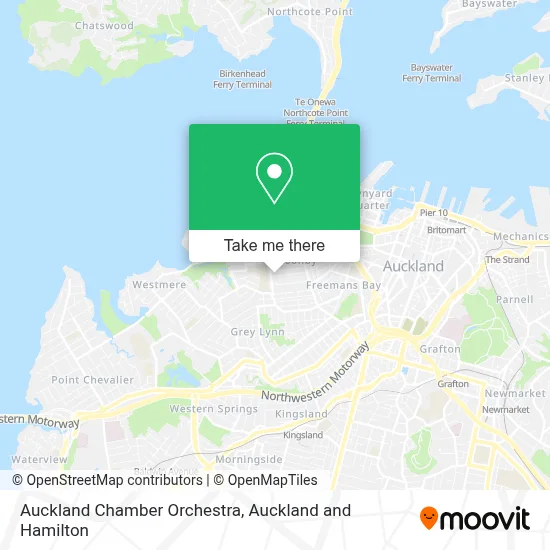 Auckland Chamber Orchestra map