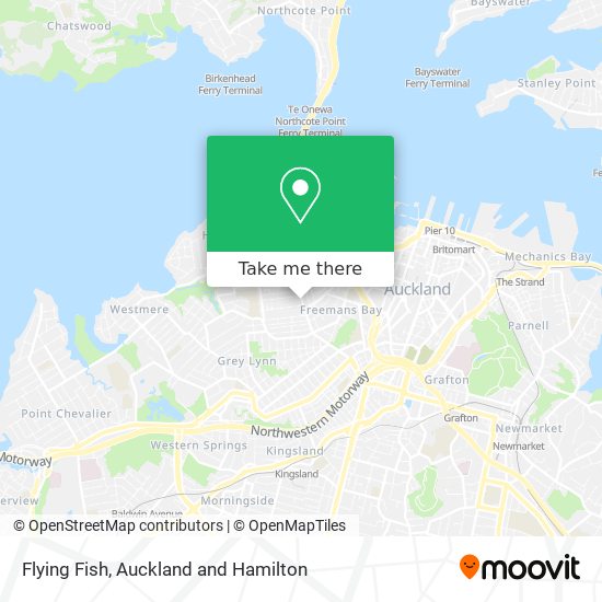Flying Fish map