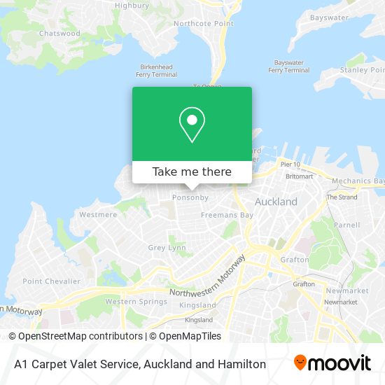 A1 Carpet Valet Service map