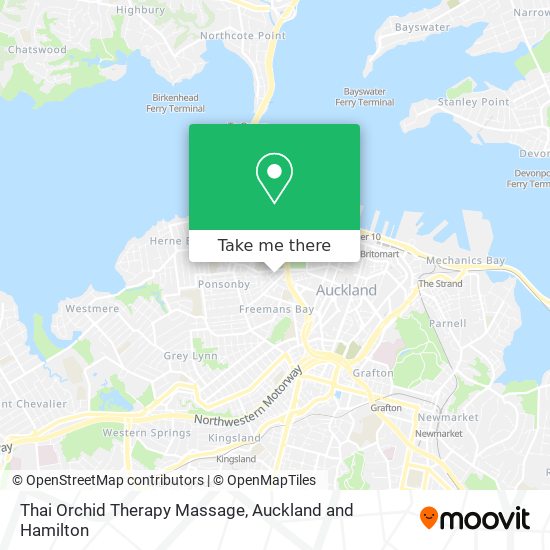 Thai Orchid Therapy Massage map