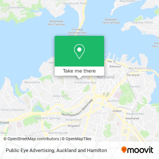 Public Eye Advertising map