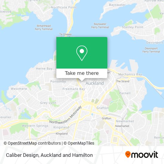 Caliber Design map