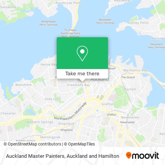 Auckland Master Painters地图