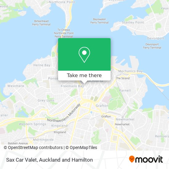 Sax Car Valet map