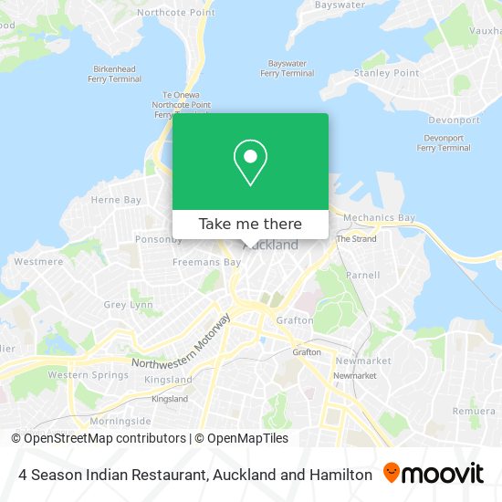 4 Season Indian Restaurant map