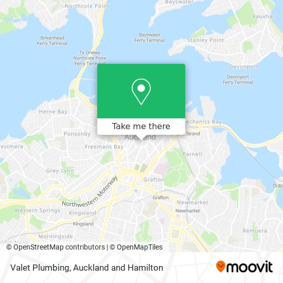 Valet Plumbing map