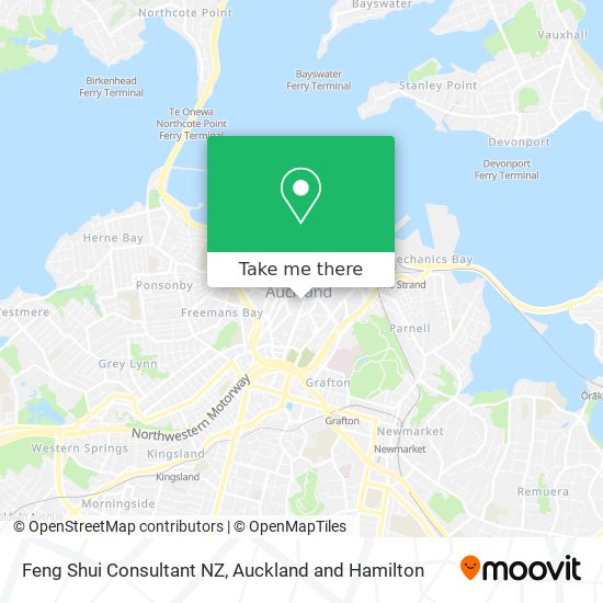 Feng Shui Consultant NZ map