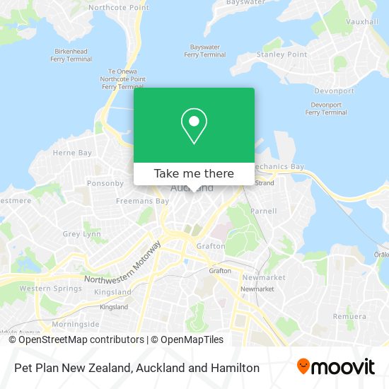 Pet Plan New Zealand地图