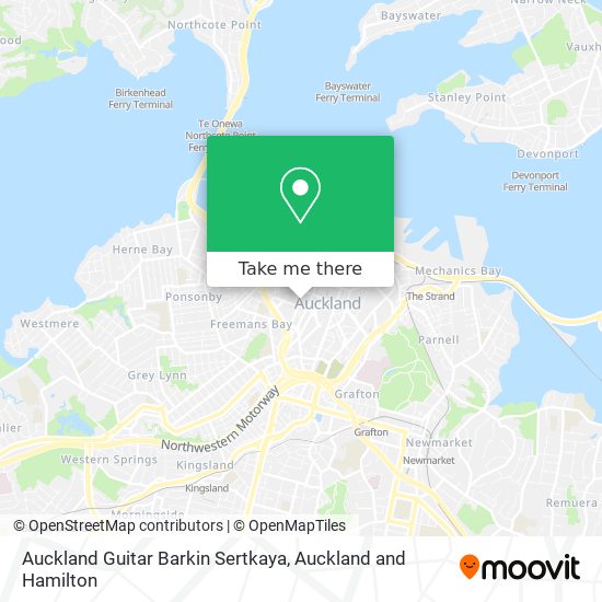 Auckland Guitar Barkin Sertkaya地图